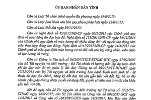 Quyết định 29/2017/QĐ-UBND đơn giá địa chính đăng ký tài sản gắn đất chứng nhận sử dụng Hà Tĩnh