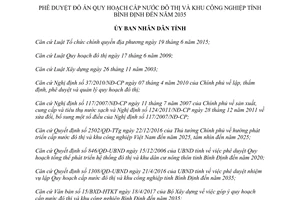 Quyết định 2267/QĐ-UBND 2017 Quy hoạch cấp nước đô thị khu công nghiệp Bình Định 2035