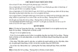 Quyết định 2298/QĐ-UBND 2017 tổ chức Cơ sở cai nghiện ma túy Bình Định