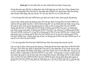 Công văn 3057/BNV-CQĐP 2017 thực hiện số lượng Phó Chủ tịch Ủy ban nhân dân các cấp 2016 2021