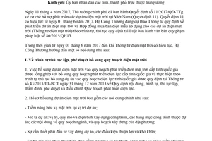 Công văn 5087/BCT-TCLN 2017 hướng dẫn Quyết định 11/2017/QĐ-TTg dự án điện mặt trời