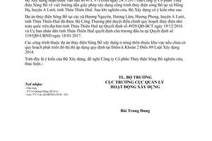 Công văn 97/BXD-HĐXD 2017 hướng dẫn giấy phép xây dựng công trình