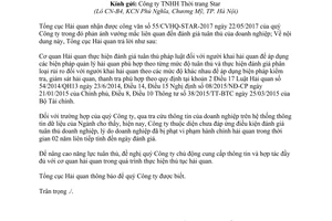 Công văn 4064/TCHQ-QLRR 2017 trả lời 55/CVHQ-STAR-2017 đánh giá tuân thủ doanh nghiệp