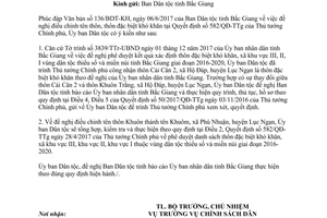 Công văn 584/UBDT-CSDT 2017 điều chỉnh tên thôn Quyết định 582/QĐ-TTg