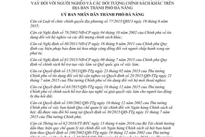 Quyết định 19/2017/QĐ-UBND ngân sách uỷ thác qua Ngân hàng Chính sách xã hội cho vay Đà Nẵng