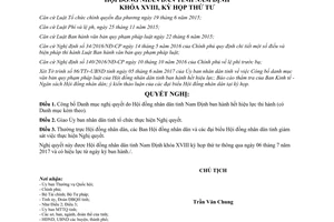 Nghị quyết 55/2017/NQ-HĐND Danh mục nghị quyết hết hiệu lực Nam Định