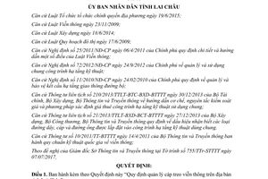 Quyết định 18/2017/QĐ-UBND Quy định quản lý cáp treo viễn thông Lai Châu