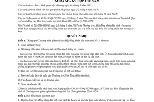 Nghị quyết 05/2017/NQ-HĐND Chương trình giám sát của Hội đồng nhân dân Lai Châu 2018