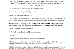 Nghị định 78/2017/NĐ-CP sửa đổi Nghị định 120/2007/NĐ-CP hướng dẫn Luật thanh niên