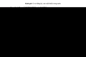 Công văn 9553/QLD-ĐK 2017 đính chính nguyên liệu dược chất nhập khẩu không cần giấy nhập khẩu