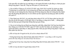 Công văn 4711/TCHQ-TXNK 2017 xe chở người 4 bánh có gắn động cơ