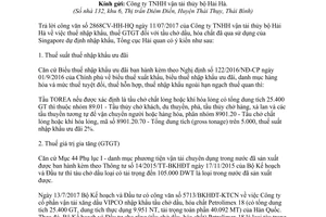 Công văn 5002/TCHQ-TXNK 2017 nhập khẩu tàu chở dầu hóa chất TOREA đã sử dụng Singapore