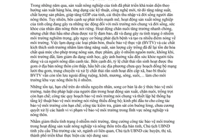 Chỉ thị 12/CT-UBND 2017 tăng cường công tác bảo vệ môi trường nông thôn Bình Định