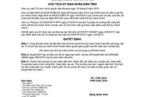 Quyết định 1911/QĐ-UBND 2017 thủ tục hành chính thuộc thẩm quyền Sở Giáo dục Đào tạo Hà Tĩnh