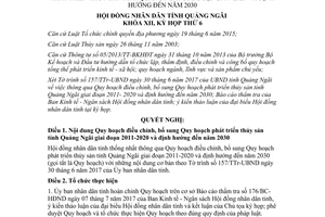Nghị quyết 30/2017/NQ-HĐND điều chỉnh Quy hoạch phát triển thủy sản Quảng Ngãi 2011 2020