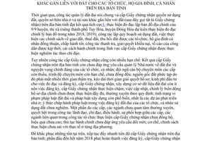 Chỉ thị 15/CT-UBND 2017 cấp giấy chứng nhận quyền sử dụng sở hữu tài sản Phú Yên