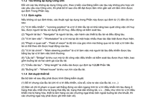 Tiêu chuẩn quốc gia TCVN 6259-12:2003 về Quy phạm phân cấp và đóng tàu biển vỏ thép - Phần 12: Tầm nhìn từ lầu lái