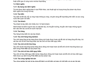 Tiêu chuẩn quốc gia TCVN 6259-1A: 2003 về Quy phạm phân cấp và đóng tàu biển vỏ thép - Phần 1A: Quy định chung về hoạt động giám sát