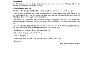 Tiêu chuẩn Việt Nam TCVN 3121-9:2003 về vữa xây dựng - phương pháp thử - phần 9: xác định thời gian bắt đầu đông kết của vữa tươi do Bộ Khoa học và Công nghệ ban hành