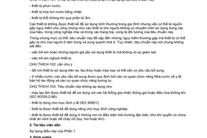 Tiêu chuẩn Việt Nam TCVN 5699-2-98:2003 (IEC 60335-2-98:2002) về thiết bị điện gia dụng và các thiết bị điện tương tự - An toàn - Phần 2-98: Yêu cầu cụ thể đối với máy tạo ẩm