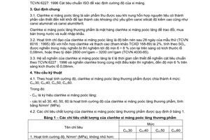 Tiêu chuẩn Việt Nam TCVN 7024:2002 về Clanhke xi măng pooclăng thương phẩm