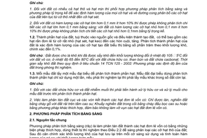 Tiêu chuẩn ngành 14 TCN 129:2002 về đất xây dựng công trình thuỷ lợi - Phương pháp phân tích thành phần hạt của đất trong phòng thí nghiệm