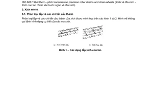 Tiêu chuẩn Việt Nam TCVN 7058:2002 (ISO 10190 - 1992) về Phương tiện giao thông đường bộ - Xích mô tô - Đặc tính kỹ thuật và phương pháp thử