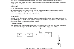 Tiêu chuẩn Việt Nam TCVN 3226:2001 (ISO 8791 - 2 : 1985) về Giấy và cáctông - Xác định độ nhám - Phương pháp Bendtsen