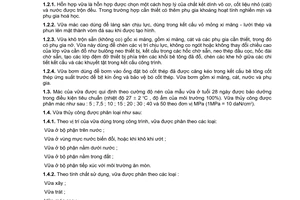 Tiêu chuẩn ngành 14TCN 80:2001 về vữa thủy công - yêu cầu kỹ thuật và phương pháp thử do Bộ Nông nghiệp và Phát triển nông thôn ban hành