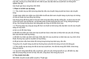 Tiêu chuẩn Việt Nam TCVN 6605:2000 (ISO 6670 :1983) về cà phê đựng trong thùng có lót - Lấy mẫu do Bộ Khoa học Công nghệ và Môi trường ban hành