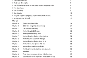 Tiêu chuẩn Việt Nam TCVN 6758:2000 về phương tiện giao thông đường bộ - kính an toàn và vật liệu kính an toàn - yêu cầu và phương pháp thử trong công nhận kiểu do Bộ Khoa học Công nghệ và Môi trường ban hành
