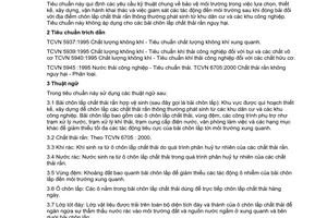 Tiêu chuẩn Việt Nam TCVN 6696:2000 về chất thải rắn - bãi chôn lấp hợp vệ sinh - yêu cầu chung về bảo vệ môi trường do Bộ Khoa học Công nghệ và Môi trường ban hành