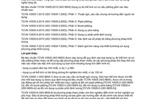 Tiêu chuẩn quốc gia TCVN 10505-7:2015 (ISO 8655 7-2005) về Dụng cụ đo thể tích có cơ cấu pittông - Phần 7: Đánh giá tính năng của thiết bị không sử dụng phương pháp khối lượng