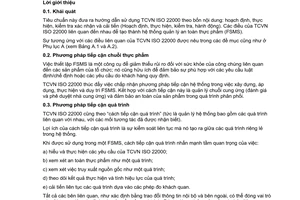 Tiêu chuẩn quốc gia TCVN ISO/TS 22004:2015 (ISO/TS 22004:2014) về Hệ thống quản lý an toàn thực phẩm - Hướng dẫn áp dụng TCVN ISO 22000