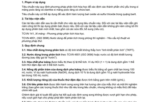 Tiêu chuẩn quốc gia TCVN 6820:2015 về Xi măng poóc lăng chứa Bari - Phương pháp phân tích hoá học