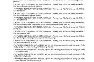 Tiêu chuẩn quốc gia TCVN 10041-9:2015 (ISO 9073-9:2008) về Vật liệu dệt - Phương pháp thử cho vải không dệt - Phần 9: Xác định độ rủ bao gồm hệ số rủ