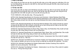 Tiêu chuẩn quốc gia TCVN 10268:2014 về Gối cầu kiểu chậu - Yều cầu kỹ thuật