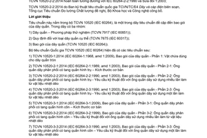 Tiêu chuẩn quốc gia TCVN 10520-2-2:2014 (IEC 60264-2-2:1990, With Amendment 1:2003) về Bao gói của dây quấn - Phần 2-2: Ống quấn dây phân phối có tang quấn hình trụ - Yêu cầu kỹ thuật đối với ống quấn dây sử dụng nhiều lần làm từ vật liệu nhiệt dẻo