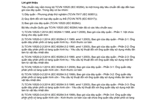 Tiêu chuẩn quốc gia TCVN 10520-3-3:2014 (IEC 60264-3-3:1990) về Bao gói của dây quấn - Phần 3-3: Ống quấn dây phân phối có tang quấn hình côn - Yêu cầu kỹ thuật đối với ống quấn dây sử dụng một lần làm từ vật liệu nhiệt dẻo