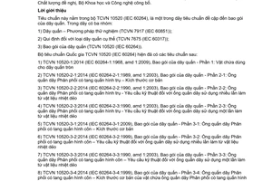 Tiêu chuẩn quốc gia TCVN 10520-5-1:2014 (IEC 60264-5-1:2009) về Bao gói của dây quấn - Phần 5-1: Ống quấn dây phân phối có tang quấn hình trụ có các mặt bích hình nón - Kích thước cơ bản