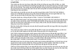 Tiêu chuẩn quốc gia TCVN 5699-2-5:2014 (IEC 60335-2-5:2012) về Thiết bị điện gia dụng và thiết bị điện tương tự - An toàn - Phần 2-5: Yêu cầu cụ thể đối với máy rửa bát