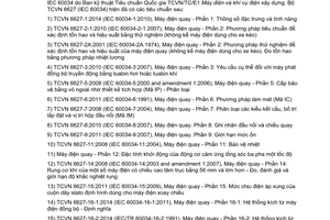 Tiêu chuẩn quốc gia TCVN 6627-16-1:2014 (IEC 60034-16-1:2011) về Máy điện quay - Phần 16-1: Hệ thống kích từ máy điện đồng bộ - Định nghĩa