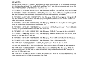 Tiêu chuẩn quốc gia TCVN 6627-16-3:2014 (IEC/TR 60034-16-3:1996) về Máy điện quay - Phần 16-3: Hệ thống kích từ máy điện đồng bộ - Tính năng động học