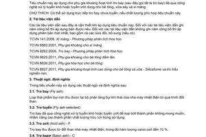 Tiêu chuẩn quốc gia TCVN 10302:2014 về Phụ gia hoạt tính tro bay dùng cho bê tông, vữa xây và xi măng