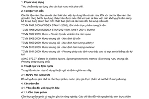 Tiêu chuẩn Việt Nam TCVN 7044:2013 về Rượu mùi