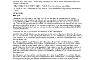 Tiêu chuẩn quốc gia TCVN 9675-2:2013 (ISO 12966-2:2011) về Dầu mỡ động vật và thực vật - Sắc kí khí các metyl este của axit béo - Phần 2: Chuẩn bị metyl este của axit béo