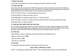 Tiêu chuẩn quốc gia TCVN 7711:2013 về Xi măng pooclăng hỗn hợp bền sulfat