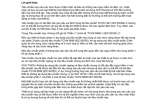 Tiêu chuẩn Việt Nam TCVN 5699-2-71:2013 (IEC 60335-2-71:2007) về Thiết bị điện gia dụng và thiết bị điện tương tự - An toàn - Phần 2-71: Yêu cầu cụ thể đối với thiết bị gia nhiệt bằng điện dùng trong gây giống và chăn nuôi động vật