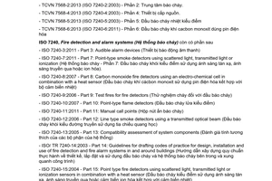 Tiêu chuẩn Việt Nam TCVN 7568-4:2013 (ISO 7240-4:2003) về Hệ thống báo cháy - Phần 4: Thiết bị cấp nguồn