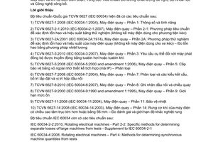 Tiêu chuẩn quốc gia TCVN 6627-2-1:2010 (IEC 60034-2-1:2007) về Máy điện quay - Phần 2-1: Phương pháp tiêu chuẩn để xác định tổn hao và hiệu suất bằng thử nghiệm (không kể máy điện dùng cho phương tiện kéo)